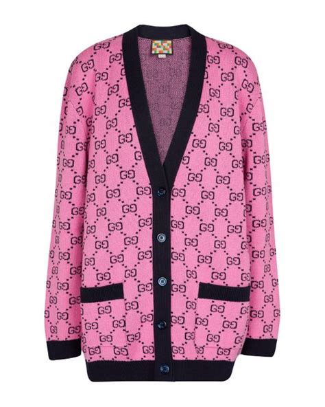 gucci adidas sweater pink|gucci pink sweater cardigan.